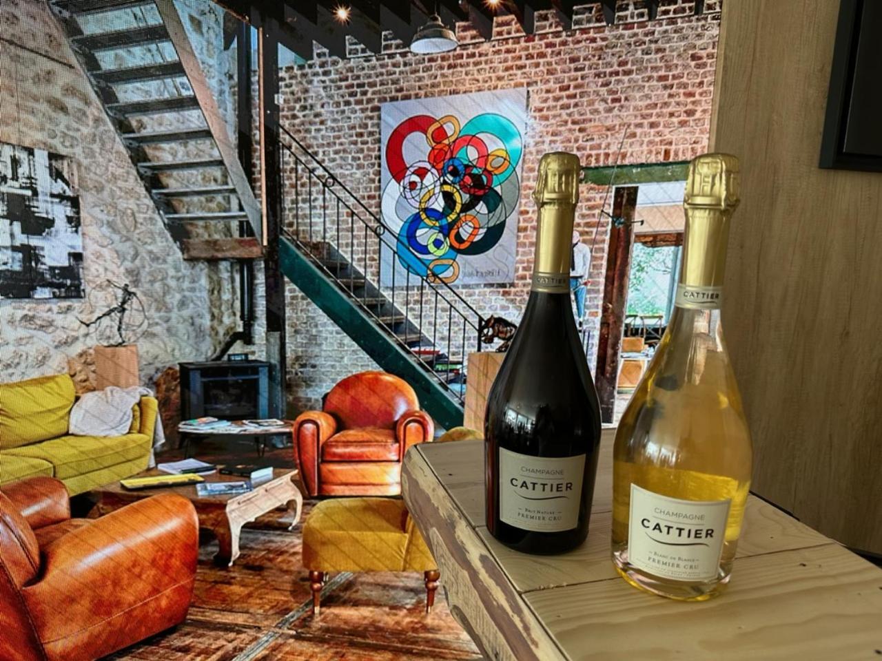 L'Artelier Dans Ma Cour Bed & Breakfast Hermonville Ngoại thất bức ảnh